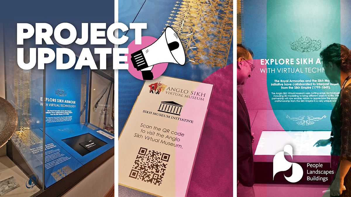 PLBltd's tweet photo. Officially launched last week - PLB had the pleasure of creating the graphics for a display of 3 fascinating objects recreated in 3D from the @Royal_Armouries South Asian Sikh collection. #creativemuseumdesign #graphicdesign #interpretingthepast #designingthefuture https://t.co/gNhnq4Xk6V