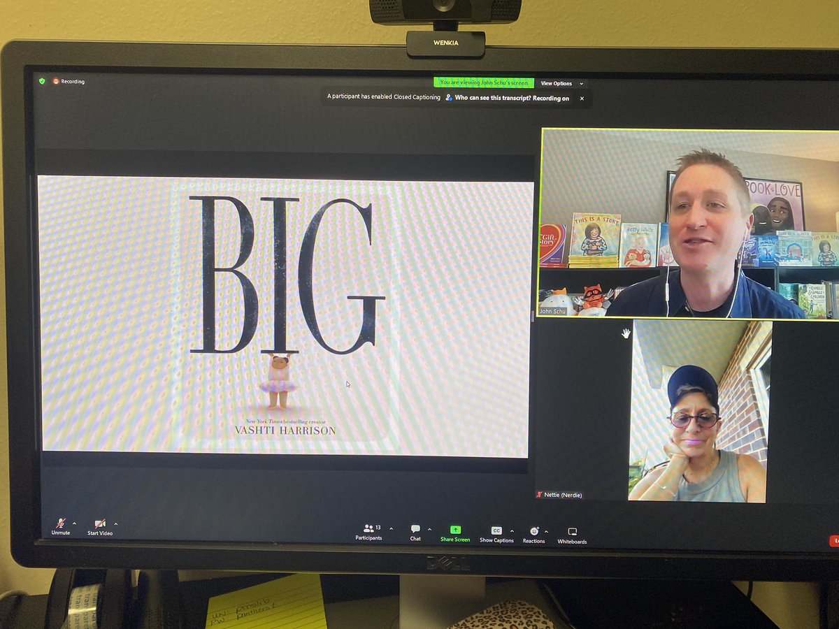 I’m excited to see <a href="/MrSchuReads/">John Schu</a> again! #booklovebookclub <a href="/booklove4life/">@booklove4life</a>