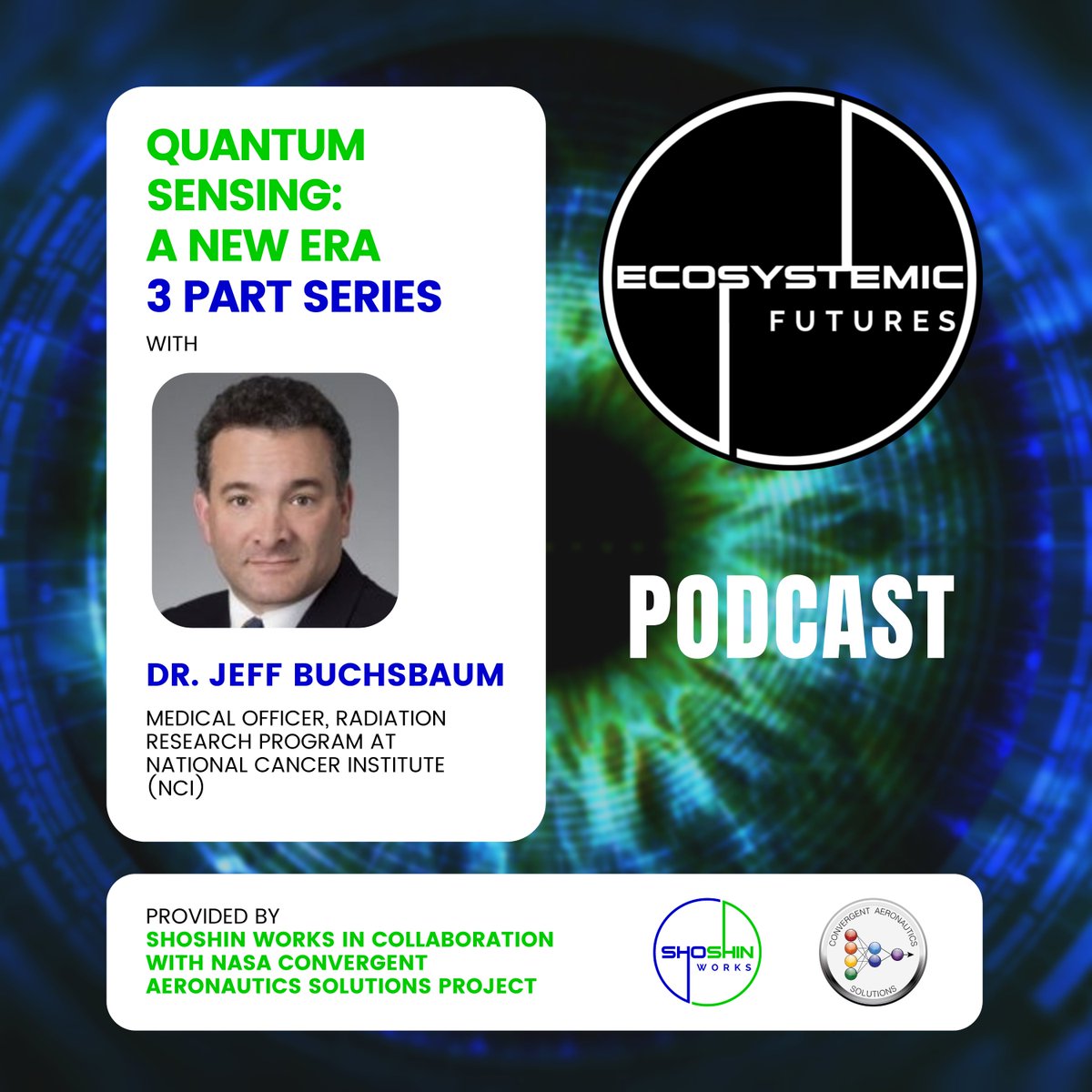 ShoshinWorks's tweet image. #EcosystemicFutures podcast with Jeff Buchsbaum Part 1: A New Era of Wicked Opportunities in Sensing @theNCI @nasa @shoshinworks @PIFGov @dyanfinkhousen apple.co/44Dy9KN