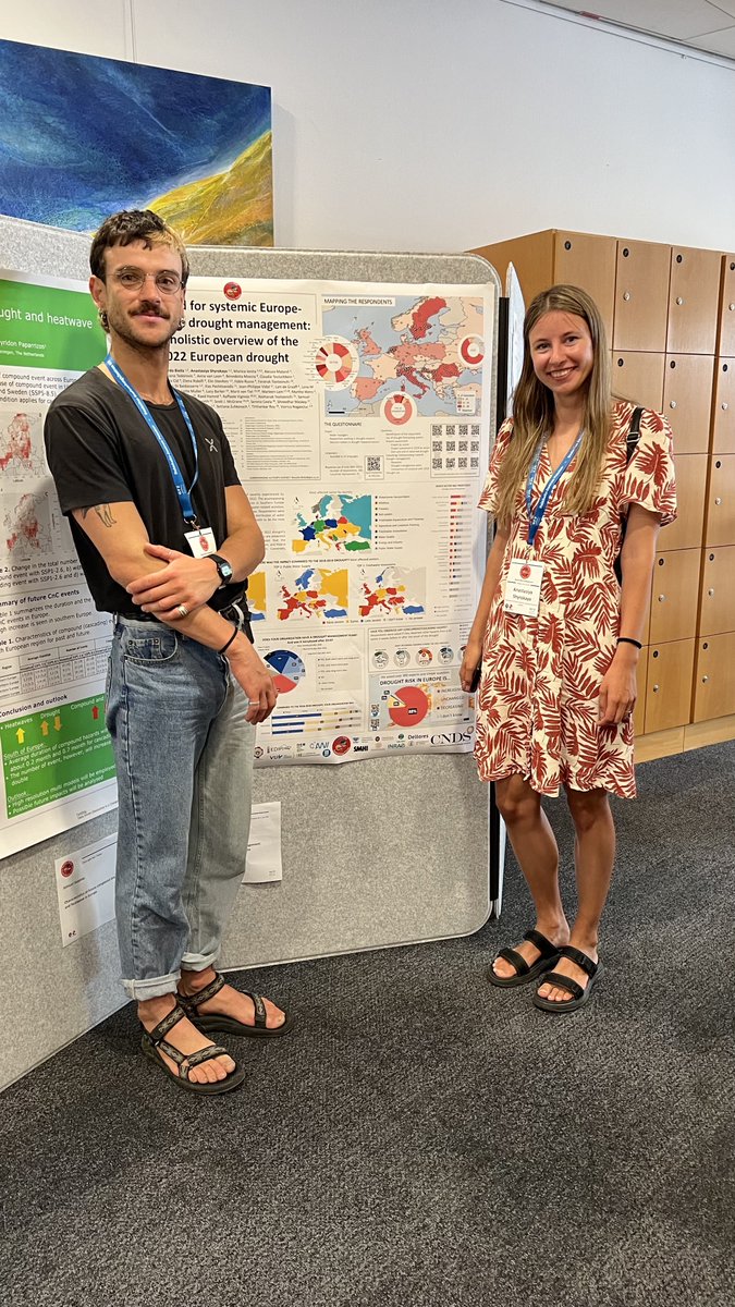biella_riccardo's tweet photo. Proud to present the preliminary results of the collaborative paper by the @DitA_network at the #IAHS_Pantarhei Symposium at @GFZ_Potsdam.

Droughts are worsening in Europe!
This is a call for Europe-wide management 📢

Thanks to everyone who contributide and to @A_Shyrokaya https://t.co/6pYmPj6NKJ