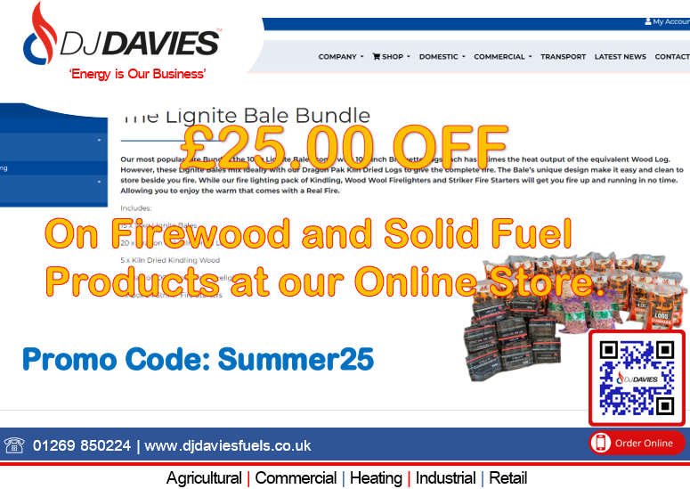 £25.00 OFF Home Heating Products.

Promo Code: Summer25