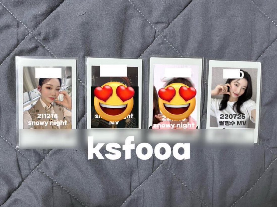 Ksfooa's tweet photo. 빌리 싸폴 양도

할인 가능⭕️

snowy night 수현 19.0
팥빙수 시윤 13.0

https://t.co/5g1QeeIOlw

billlie 시윤 츠키 션 수현 하람 수아 하루나 스노이 나잇 스노위 나잇 긴가민가요 링마벨 포카 포토카드 양도 분철 판매 팬싸 친필 폴라 폴라로이드 싸인 사인 polaroid photocard 앺뮤 케타포 멬스 https://t.co/bRaqI6qF9B