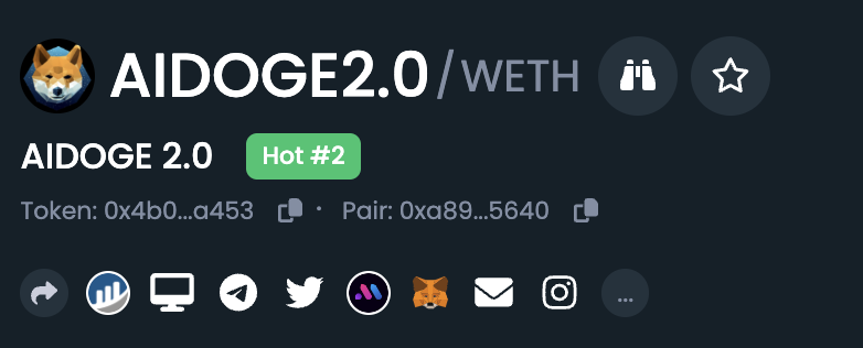 AIDOGE 2.0 tweet media