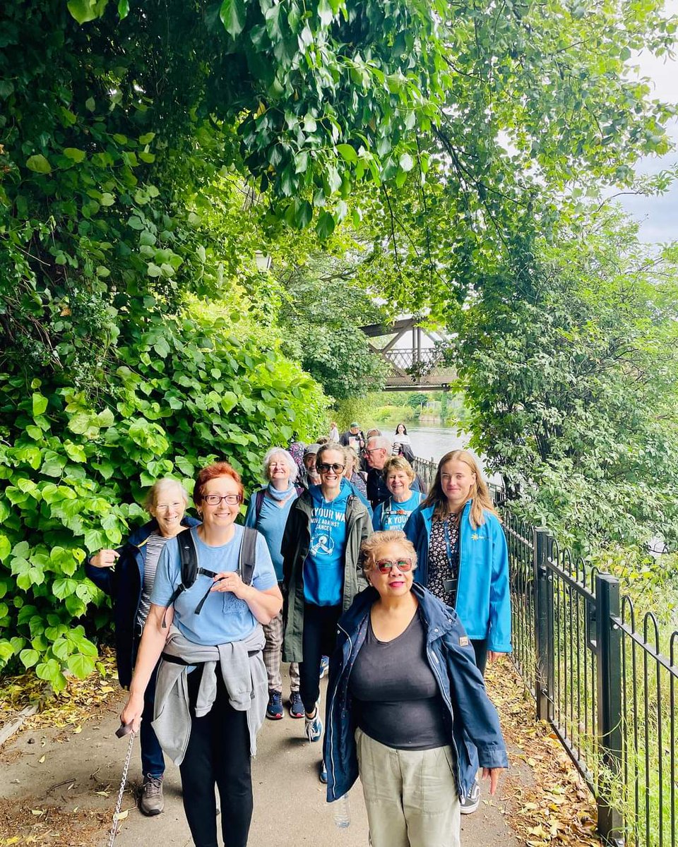 This morning some of our group Ambassadors joined our friends at ican @LingenDavies for a summer social walk in the park 😊
It was lovely to chat with everyone about @cancer5kYourWay