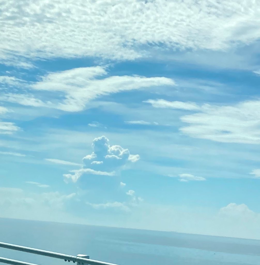 マッチョな入道雲見つけた