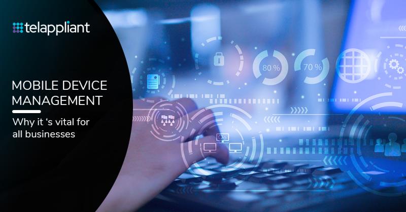 With the rising use of mobile devices in the workplace, it's vital to ensure that they're being used securely and efficiently. 
Mobile Device Management allows you to remotely manage and monitor all mobile devices used for work purposes.  
Read more here: bit.ly/3PWNv9f