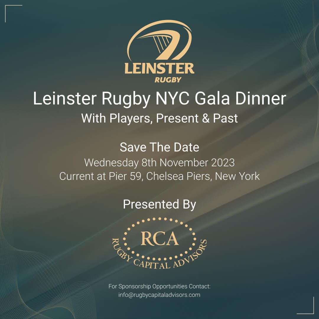 Nealhene's tweet photo. Leinster headed to New York on a fundraiser. https://t.co/P8h6swgJlM