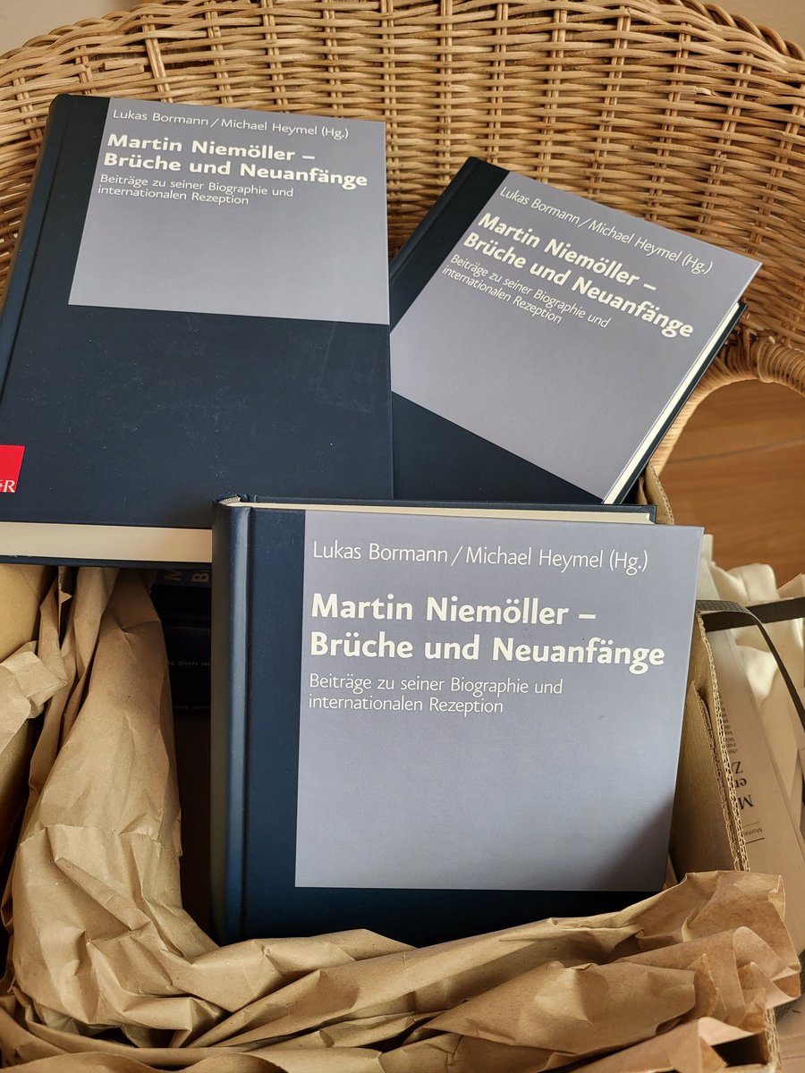 bormann_lukas's tweet photo. Finally a new volume about Martin Niemoeller with contributions by colleagues from France, Netherlands, UK, USA, Czechia, Germany a. o. https://t.co/hbI9wtXO5R