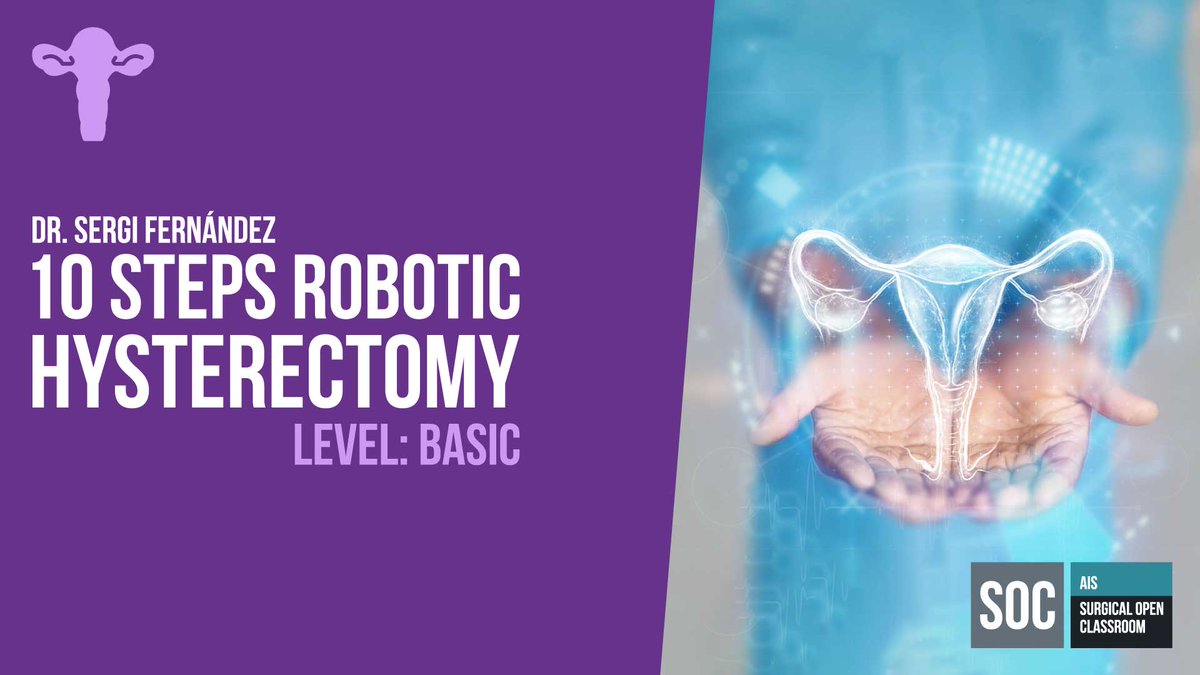AIS Channel (@aischannel) on Twitter photo 📌NEW #surgicalopenclassroom — Dr. Sergi Fernández from <a href="/hbellvitge/">Hospital Universitari Bellvitge | HUB</a> gives you the 10 Steps of a Robotic Hysterectomy.
📷aischannel.com/society/10-ste…
Discover more FREE online Healthcare training on aischannel.com.
#IamAIS #roboticsurgery #surgicaltraining <a href="/me4_so/">SoMe4Surgery</a> 📌NEW #surgicalopenclassroom — Dr. Sergi Fernández from <a href="/hbellvitge/">Hospital Universitari Bellvitge | HUB</a> gives you the 10 Steps of a Robotic Hysterectomy.
📷aischannel.com/society/10-ste…
Discover more FREE online Healthcare training on aischannel.com.
#IamAIS #roboticsurgery #surgicaltraining <a href="/me4_so/">SoMe4Surgery</a>