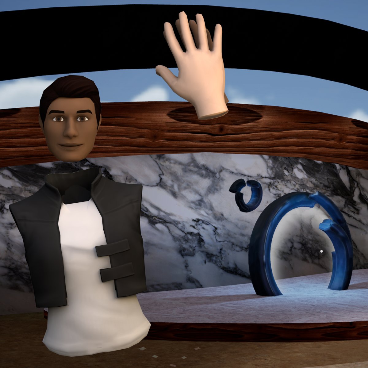 TheViewVR's tweet photo. Join your friends and make more in The View. 🌐

A social VR space for building connections, sharing stories and making new memories together! 🙌

Get ready to jump into the Entertainment Hub to find your people. 

#vr #virtualreality #theviewvr #vrfriends #virtualrealityworld https://t.co/vP3IywYOij