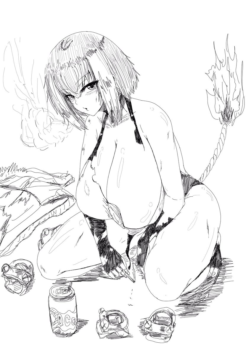 あ、お疲れセンコー、ふぅー…、…ん?これ?タバコじゃないよ?ただ味と匂いがするだけ、…、…、ふーん…、心配してくれてんの?…あんがと、…センコーもする?これしかないからアタシの吸いかけになるけど…、…ふふ、冗談だよ…

…バカセンコー 