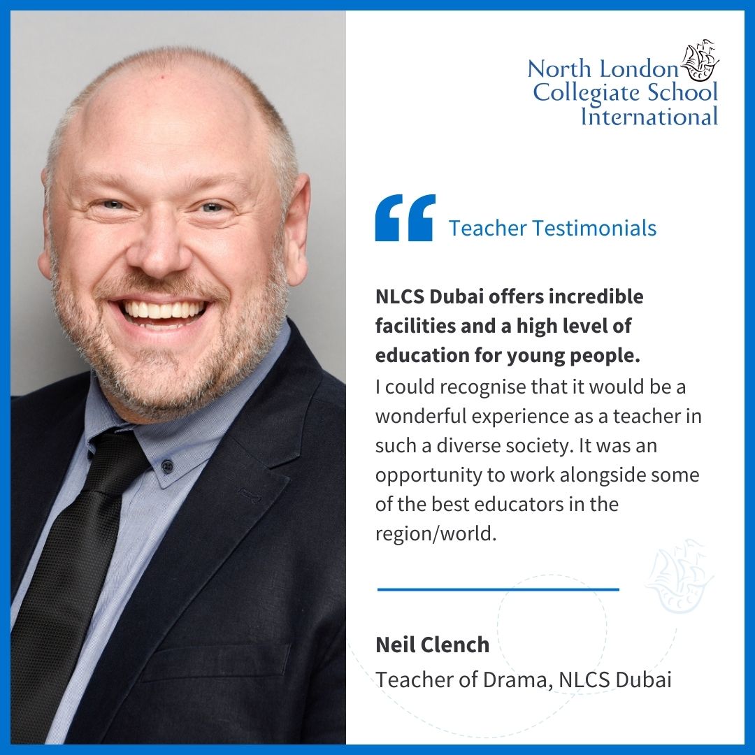 It’s time to recognise the outstanding work of Neil Clench. on this week’s #TeacherTuesday. With their unwavering dedication and expertise in Drama, Neil continuously inspires a love for learning among the students of @nlcsdubai
#teacher #staffrecognition #teachersoftwitter