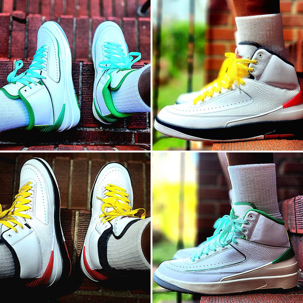 cutty03bk's tweet photo. #KOTDs
#NikeJ2sLuckyGreen
#NikeJsChicago https://t.co/kvBdcufJzT