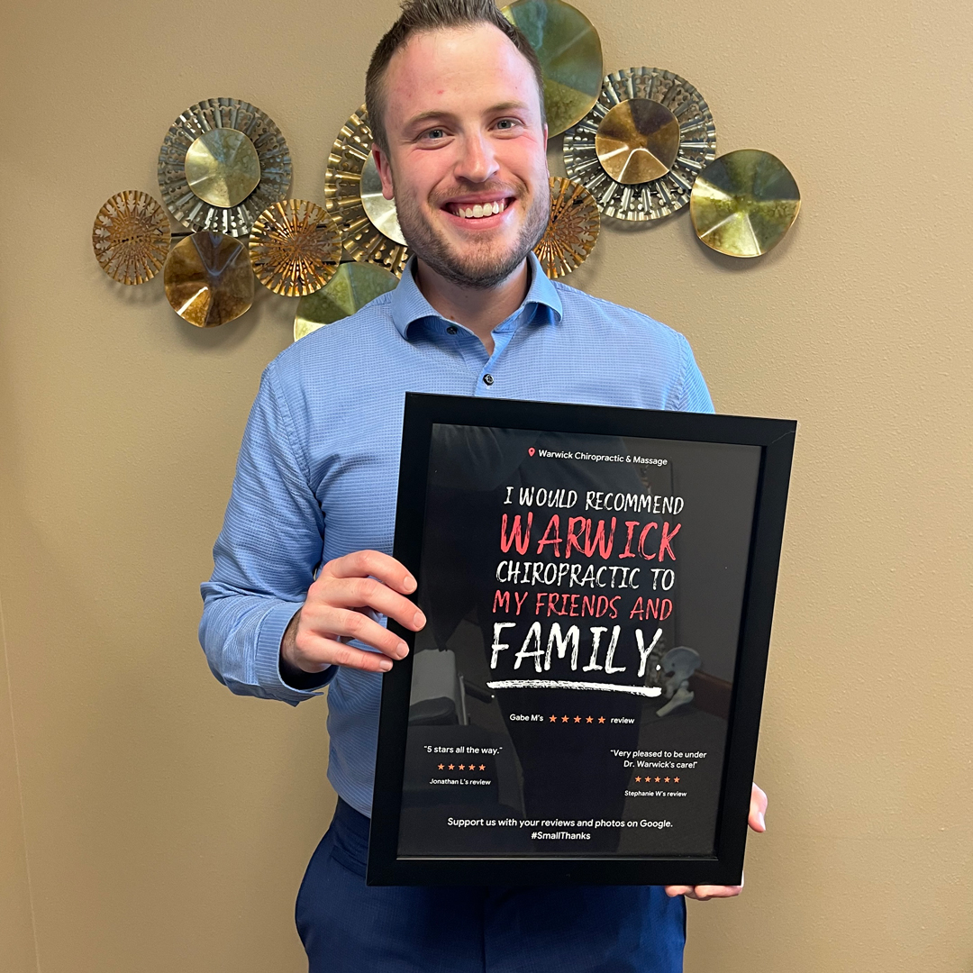 drdavidwarwick's tweet photo. "I Would Recommend Warwick Chiropractic to My Friends &amp; Family" - https://t.co/1VLXanZAcH https://t.co/rKFu3GR4p9