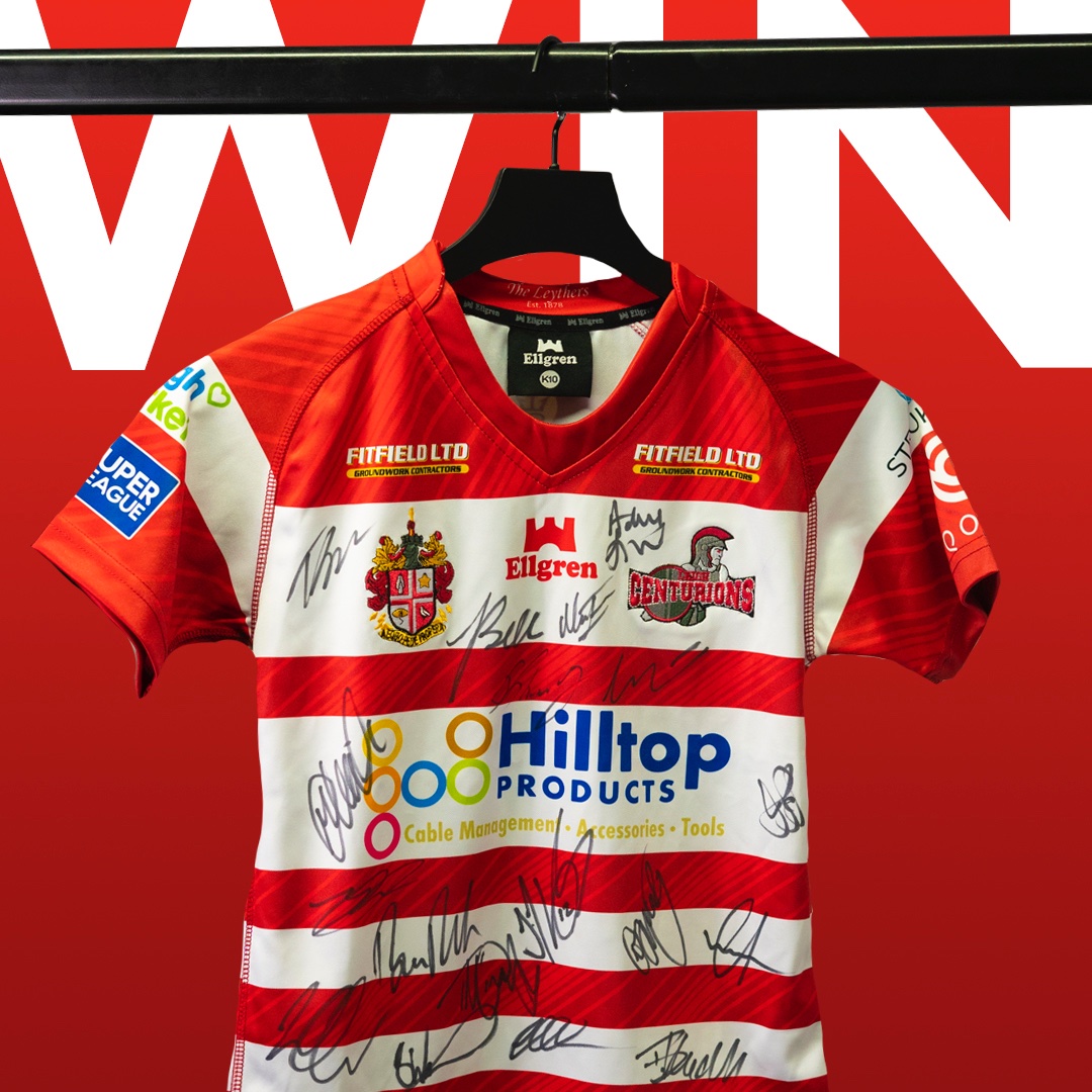 OfficialEllgren's tweet photo. Win this signed 2021 Leigh Centurions Home Shirt! ⚔️🔴   

👍 Like this post 
🔁 Retweet this post
💬 Comment your favourite Leigh RL player of all time
🤝 Follow us

#Ellgren | #Leythers https://t.co/SJDDW6LpcW