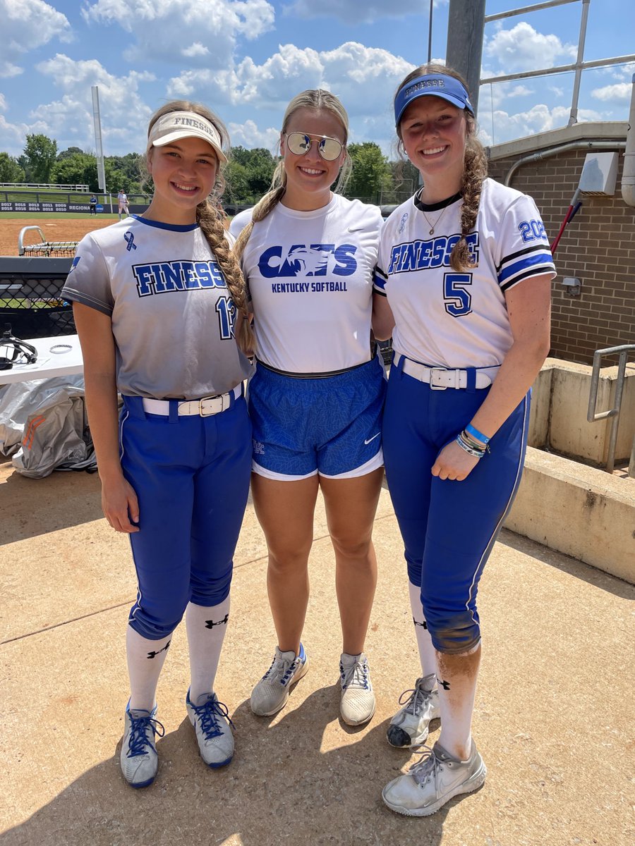 AddisonFisher_5's tweet photo. Thank you @UKsoftball for putting on a great camp! I had so much fun and learned so many new drills and did a lot of skill work! Hope to come back again soon! Go Cats! @UKCoachLawson @UKCoachHimes @FinesseHoverman @CollegeBDJocks @donnysoftball https://t.co/zBCYS3Zfg7