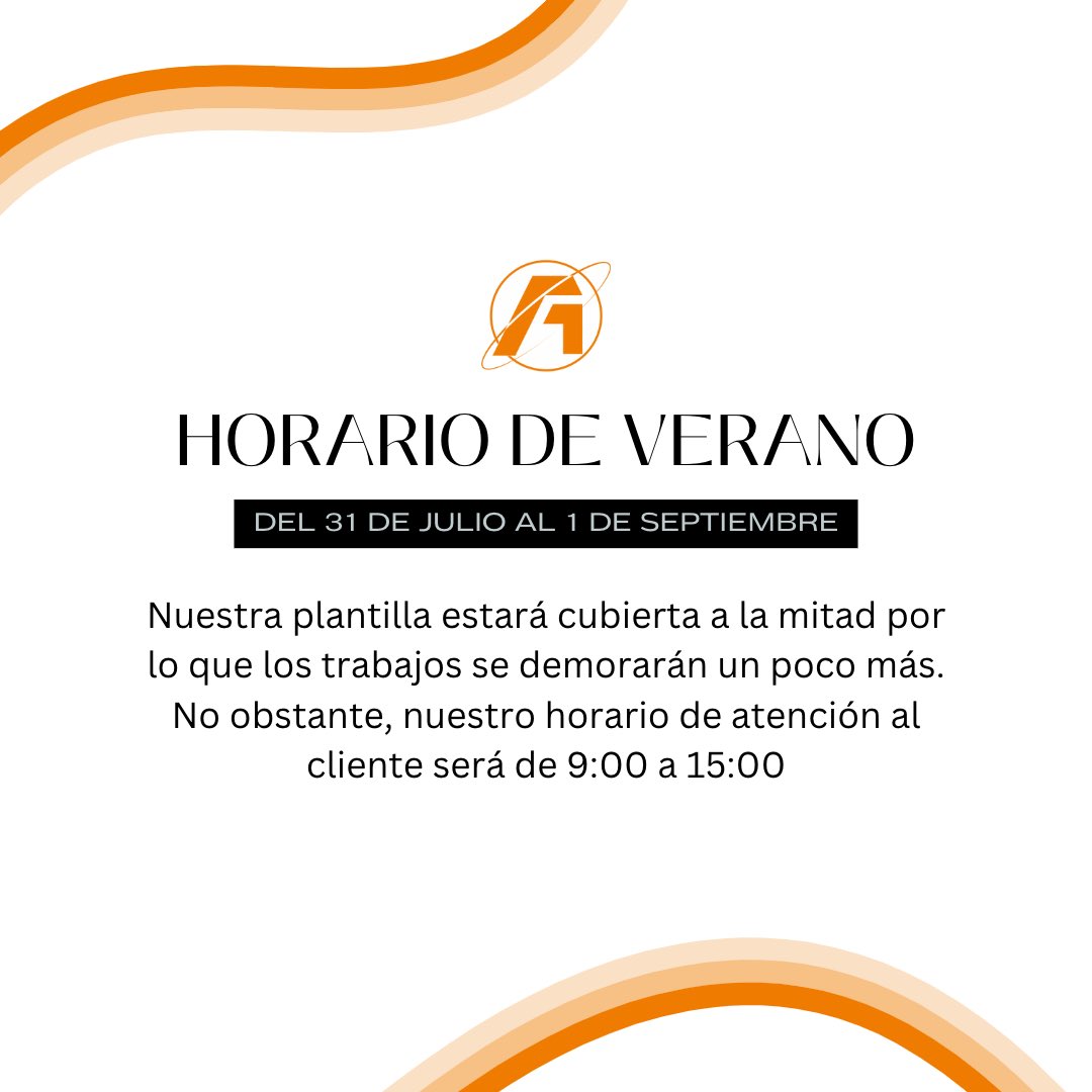ASLE_Novatec's tweet image. Estimados clientes, desde el día 31 de julio hasta el 1 de septiembre nuestra plantilla estará cubierta a la mitad, los trabajos se demorarán un poco más. No obstante, nuestro horario de atención al cliente será de 9:00 a 15:00.

Disculpen las molestias.