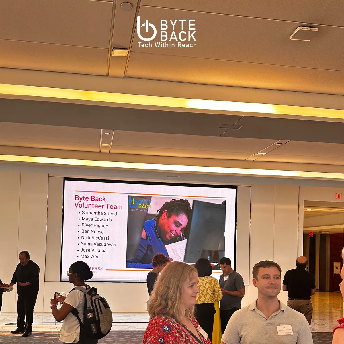 🙌 Big shoutout to <a href="/CompassProBono/">Compass Pro Bono</a> for their incredible support this year! We are so grateful for their dedication to making a difference. Thanks for inviting our CEO, <a href="/JoePaulSpeaks/">Joe Paul</a> to speak at their event in Washington D.C. 🎉 Together, we're transforming lives #WeByteBack