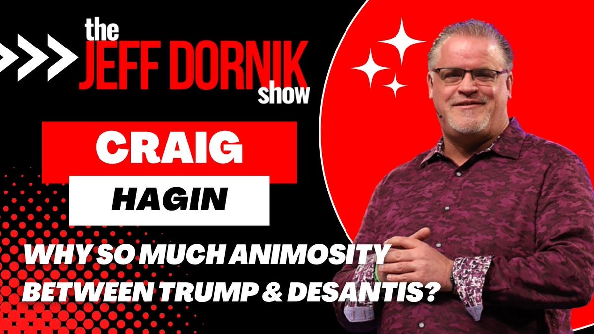 There's obviously bad blood between Trump &amp; DeSantis... but what's the root cause? It's clearly not policy.

Pastors for Trump co-founder Pastor @CHagin shares his take on what's really at the heart of this divide within the GOP during today's show.

jeffdornik.substack.com/p/why-so-much-…