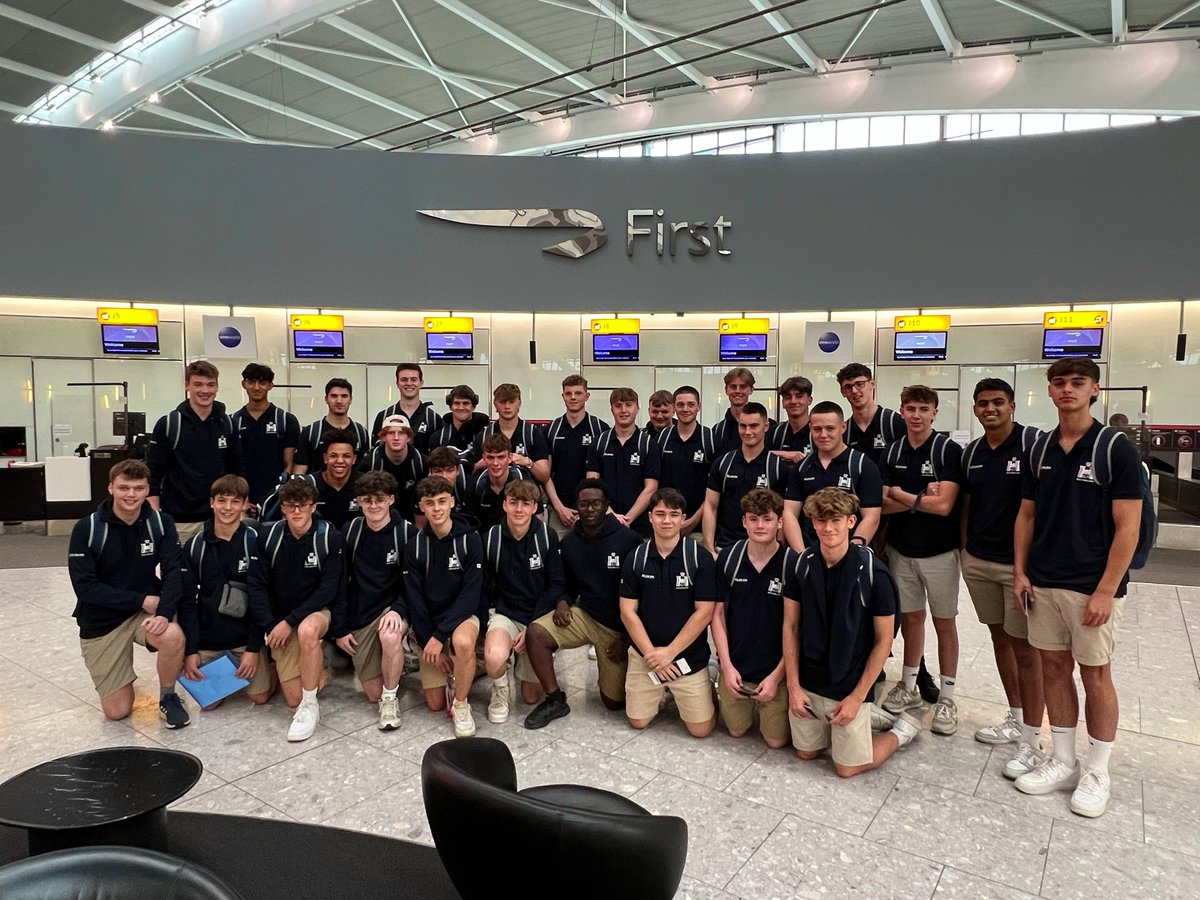 And we’re off 
South Africa here we come 
All checked in and off to the gate via some pre flight food 
#RGS2023SA #TeamReigate
