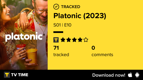 hugolasticot's tweet photo. I've just watched episode S01 | E10 of Platonic (2023)! #platonic  https://t.co/J0z6OiDSo9 #tvtime https://t.co/LDNBxu6Lmp