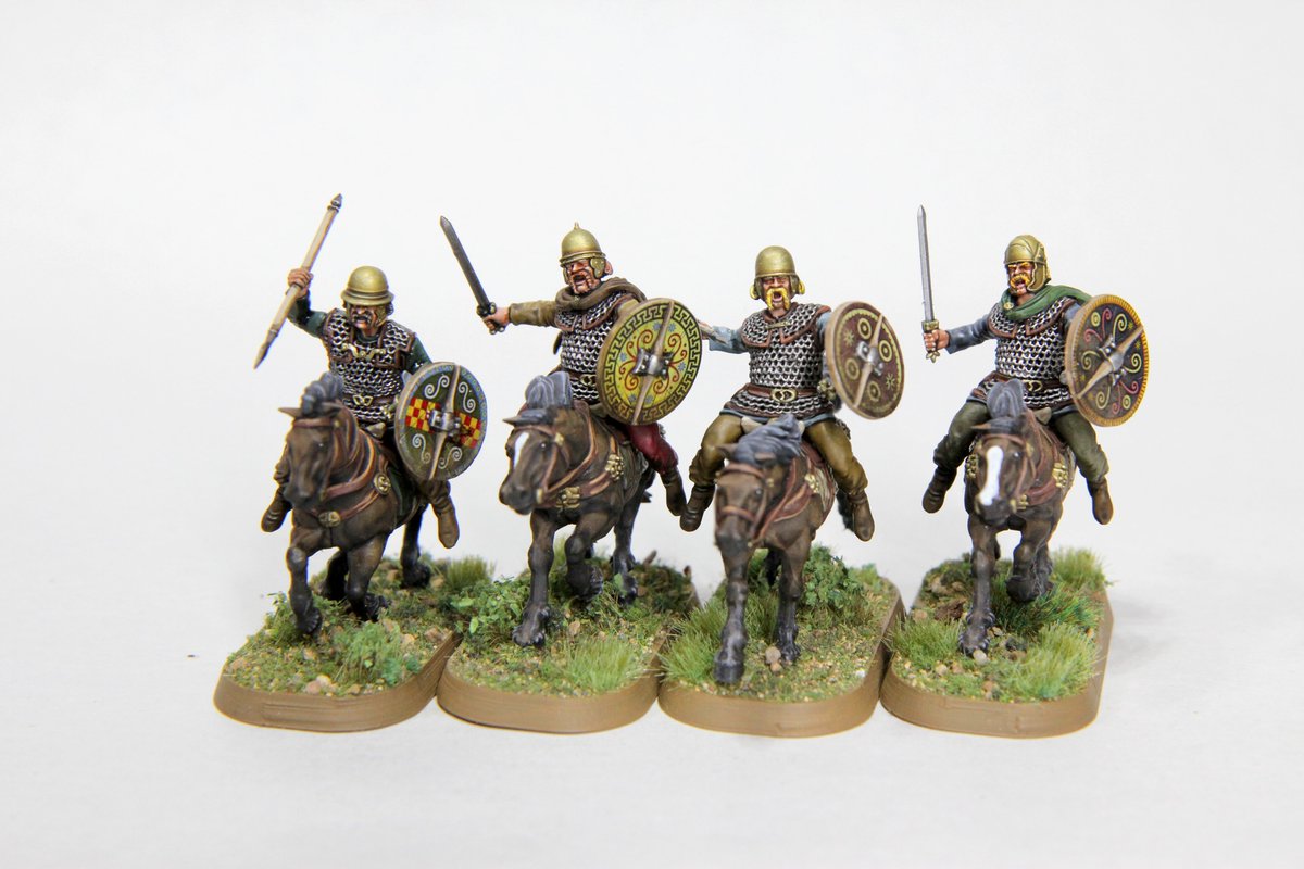 iwouldlike2rage's tweet photo. Completed 12 Victrix Gallic Cavalry figures, these guys will see some play in Infamy! Infamy! and Saga.
#wargaming #miniaturepainting #spreadthelard #infamyinfamy #saga https://t.co/h0o7YNK7db