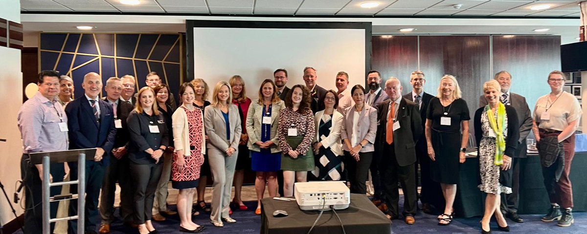 AECL_EACL's tweet photo. This week, AECL's VP Indigenous and Stakeholder Relations and Director of Communications GoCo Procurement are attending the Trilateral US-UK-Canada workshop on stakeholder engagement alongside @ENERGY and @NDAgovuk!

#nuclear #decommissioning #stakeholderengagement https://t.co/4ruo0uMR11