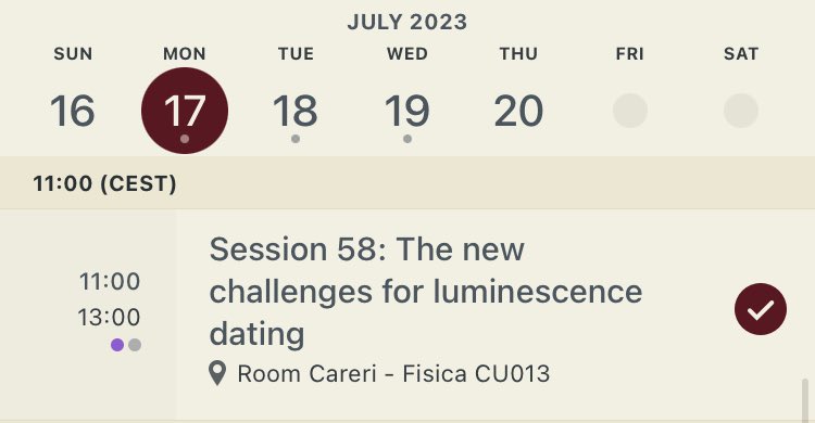 AbiStone's tweet image. And Mon 17th at #INQUARoma2023 includes S58 on #luminescencedating 

Where I’m talking:
  
at 12.30 
  
room Careri in Fisica building

about
#portableluminescencereaders as applied to #dryland sediments within the key geoproxies of dunes and lake shorelines…