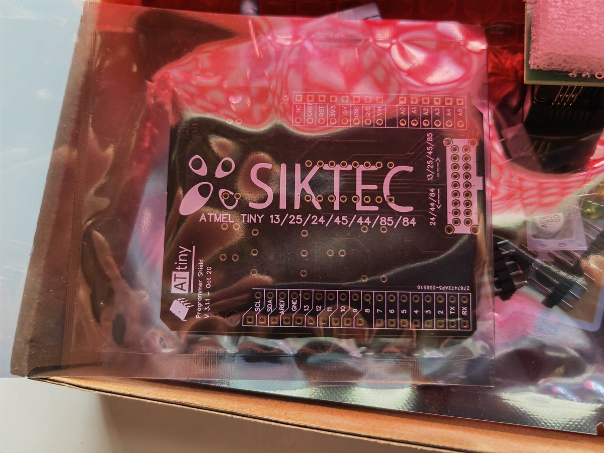 OH6HGN's tweet image. #arduino #programming #ATtiny #Microchip #atmel #siktec