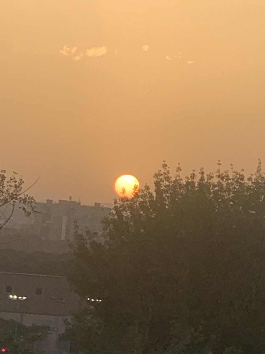 #cerdanyola  calor y caída de un sol