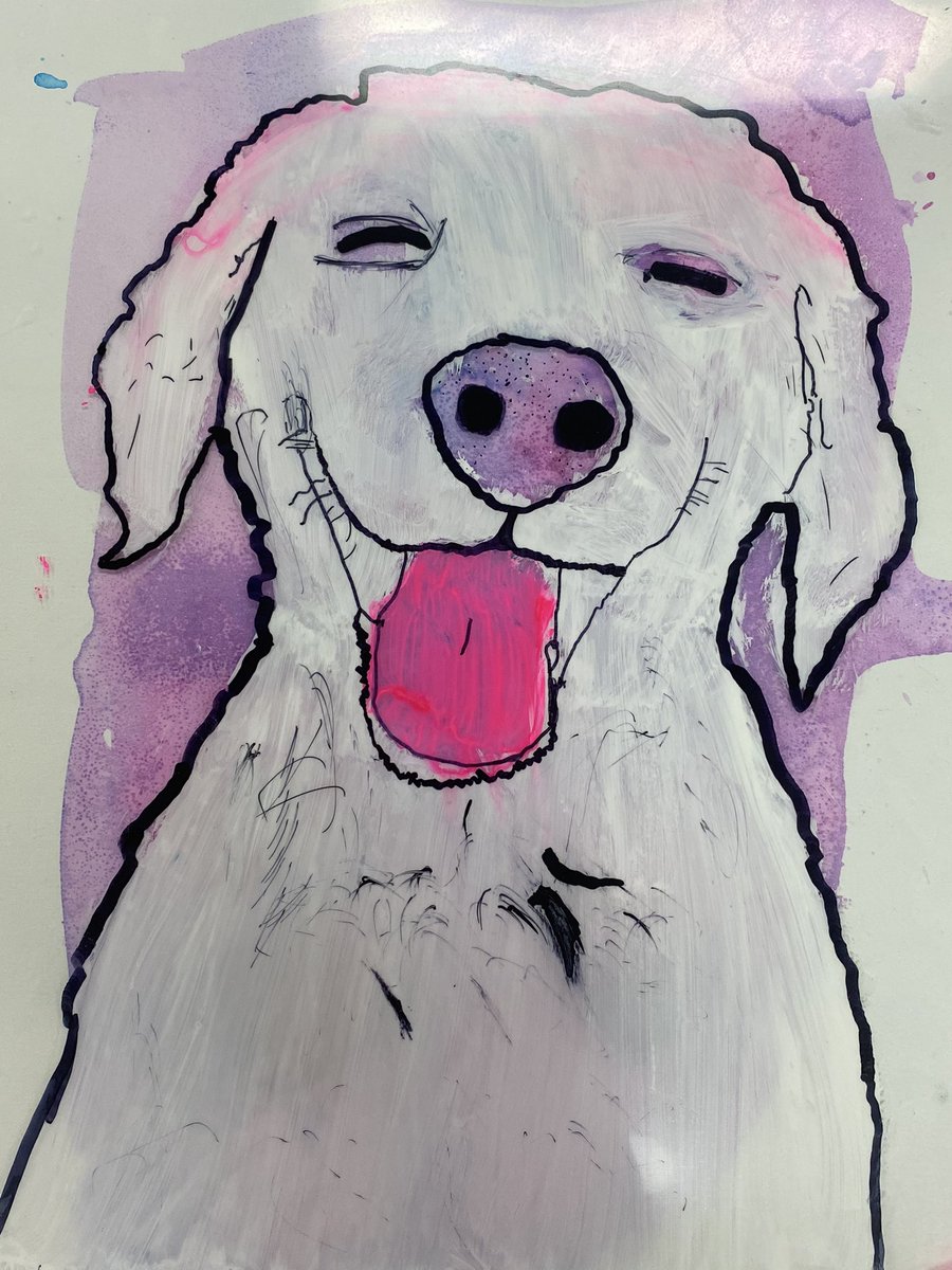 Ms_Stomber's tweet photo. Magical Spirit Animal Portraits created by mixed media artists! @SFAMassapequa @FPAMassapequa https://t.co/YIME27iy9c