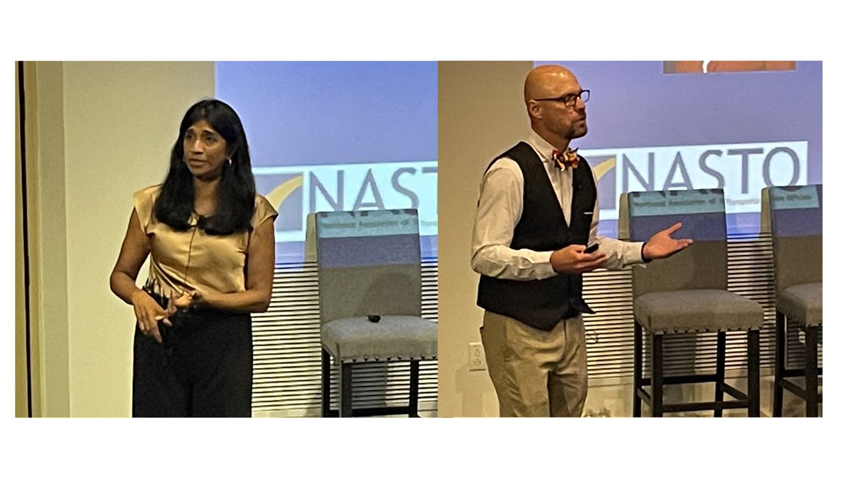 MarylandDOT's tweet photo. Maryland @LtGovMiller &amp; @MDSHSA Admin. Tim Smith took part in a work zone safety discussion today at the Northeast Association of State Transportation Officials (#NASTO) 2023 Conference. Officials from @DelDOT and @NewHampshireDOT also participated. #MDOTsafety https://t.co/wgIXl0QZ18