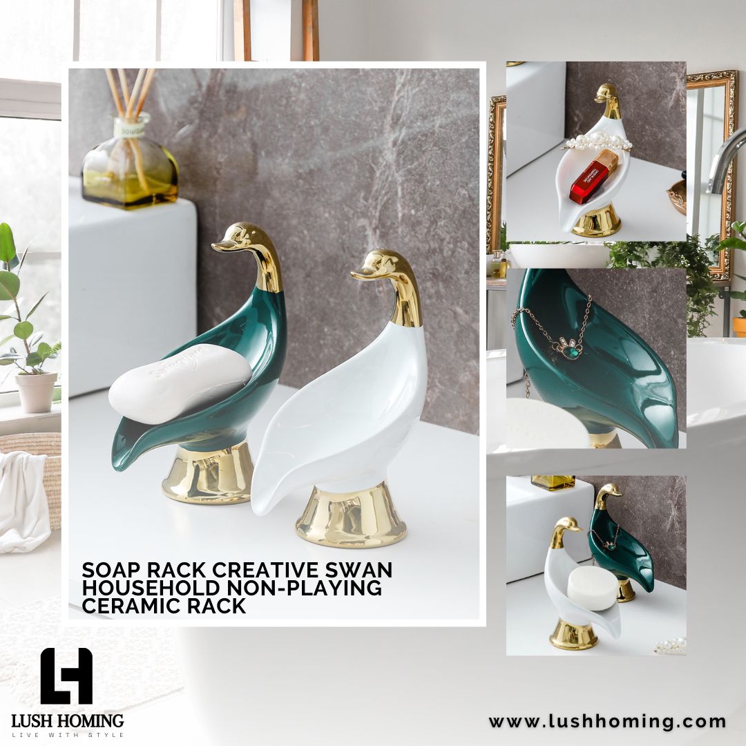 Organize Your Soaps in Style: Introducing Our Sleek Soap Rack.

lushhoming.com

#lushhoming #SoapStorageSolutions #BathroomOrganization #TidyBathroom #SoapRackStyle #SleekSoapStorage #DeclutterYourBathroom #SoapStorageIdeas #OrganizedBathroom #MaximizeBathroomSpace