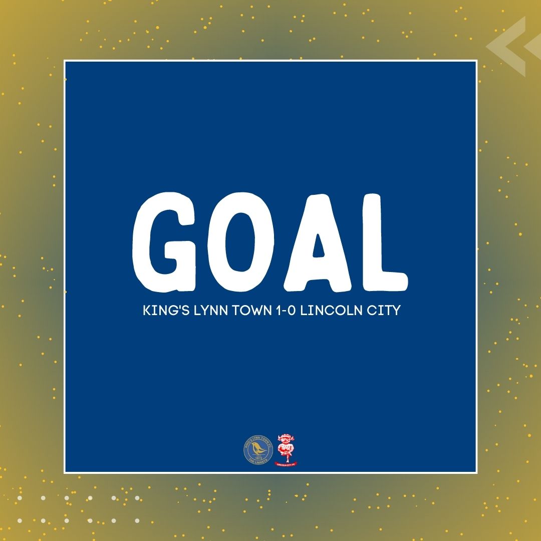GOAL FOR LYNN! An excellent cross from Barrett finds Crowther at the back post, who pokes home from close range! 1-0 TO THE LINNETS!

👑 1-0 🔴 | (37')