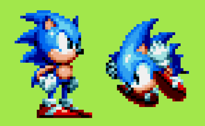 Paveldechev0604's Enhanced Sonic Sprites [Sonic the Hedgehog