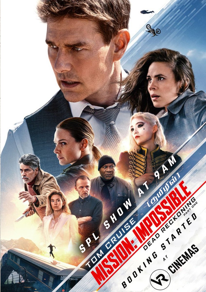 #MissionImpossible7 from today <a href="/cinemas_vr/">VR Cinemas</a> 
"Brace yourself for a mission"
