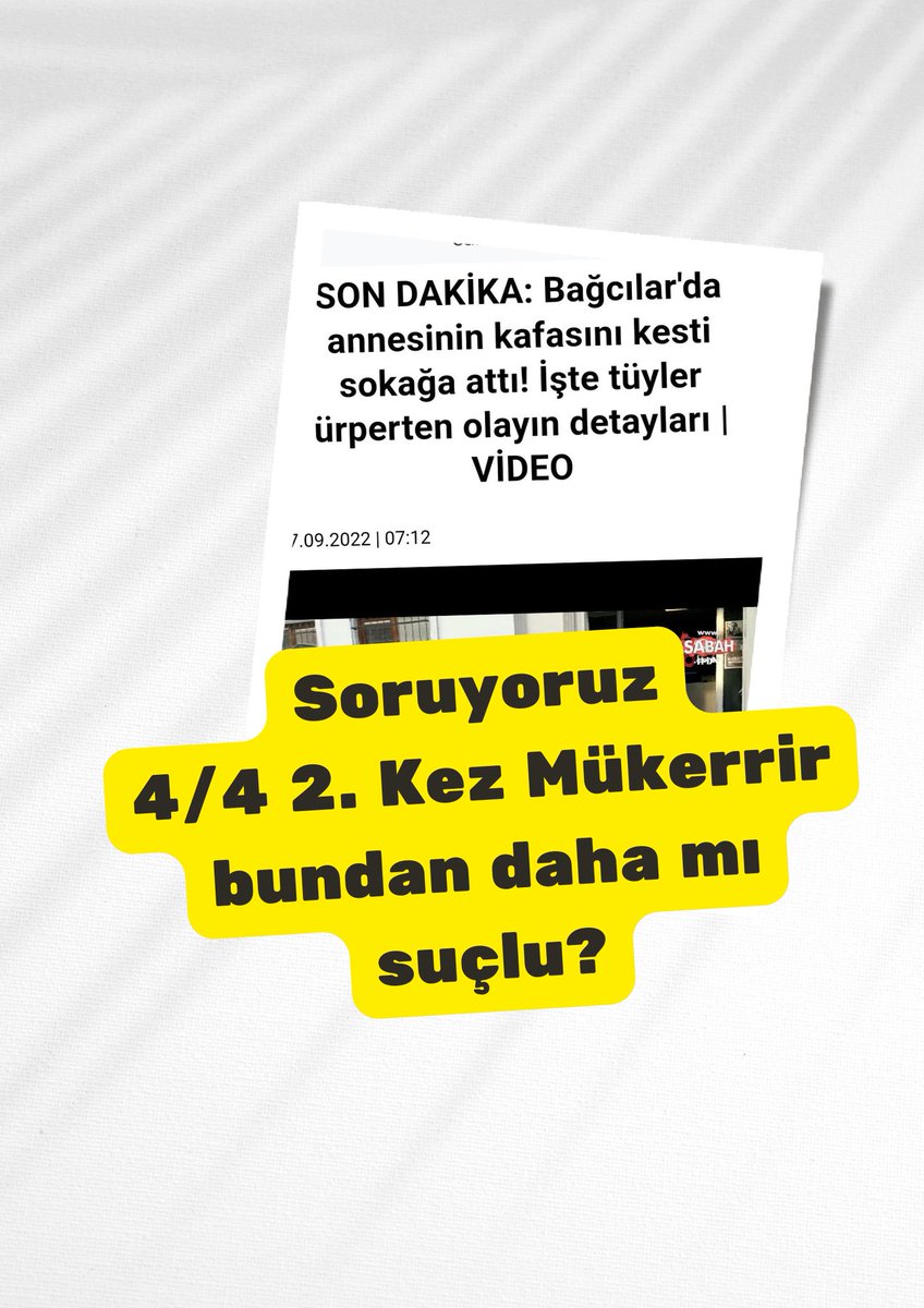 Nezaket 01 (@nezaketsan) on Twitter photo #ÇiftMükerrürYasaya
#ÇiftMükerrürYasaya bizim boynumuzu bukük birakmayın hayat zaten zor ama yaşanmaz hale getirmeyin 4/4mukerer ceza nedir vatanımiza ihanetmi ettik basit suçlardan idam ettiniz <a href="/yilmaztunc/">Yılmaz TUNÇ</a>
<a href="/adalet_bakanlik/">T.C. Adalet Bakanlığı</a>
<a href="/Akparti/">AK Parti</a>
<a href="/RTErdogan/">Recep Tayyip Erdoğan</a>
<a href="/dbdevletbahceli/">Devlet Bahçeli</a>
<a href="/YildizFeti/">Feti Yıldız</a> #ÇiftMükerrürYasaya
#ÇiftMükerrürYasaya bizim boynumuzu bukük birakmayın hayat zaten zor ama yaşanmaz hale getirmeyin 4/4mukerer ceza nedir vatanımiza ihanetmi ettik basit suçlardan idam ettiniz <a href="/yilmaztunc/">Yılmaz TUNÇ</a>
<a href="/adalet_bakanlik/">T.C. Adalet Bakanlığı</a>
<a href="/Akparti/">AK Parti</a>
<a href="/RTErdogan/">Recep Tayyip Erdoğan</a>
<a href="/dbdevletbahceli/">Devlet Bahçeli</a>
<a href="/YildizFeti/">Feti Yıldız</a>