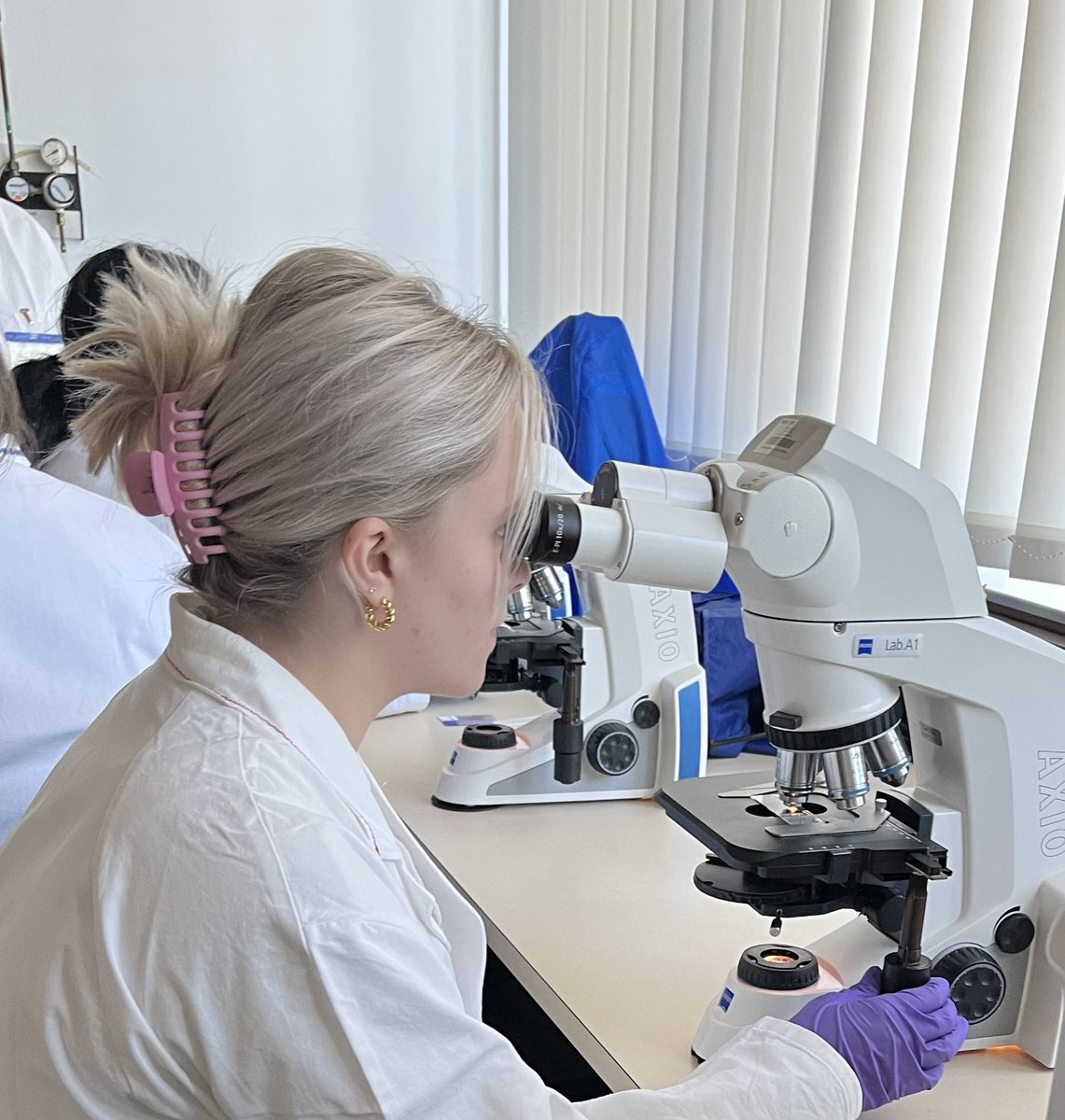 physwithG's tweet photo. Day 2 of the BIODORA training course! Today we completed micronucleus analysis and the dicentric assay analysis! 🧫🧪🥼🔬 @strahlenschutz https://t.co/L9YOQZlU6n