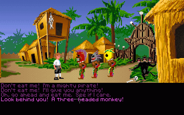 POStudios's tweet photo. The Secret of Monkey Island, 1990. LucasArts. https://t.co/iuKZa9dp29