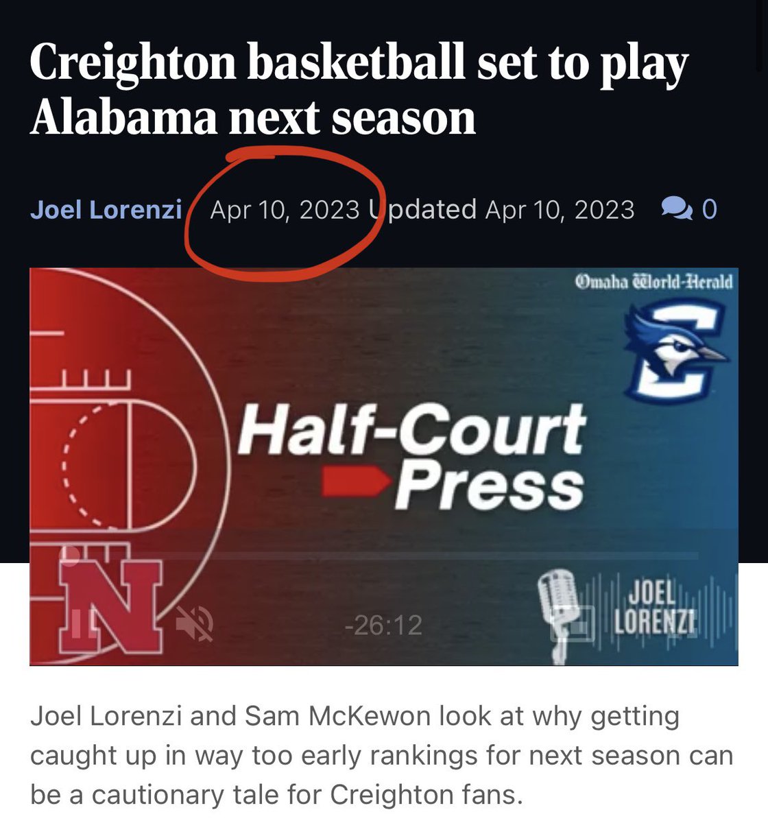 Try again - my guy @jxlorenzi had it reported 3 months ago #LocalJournalism