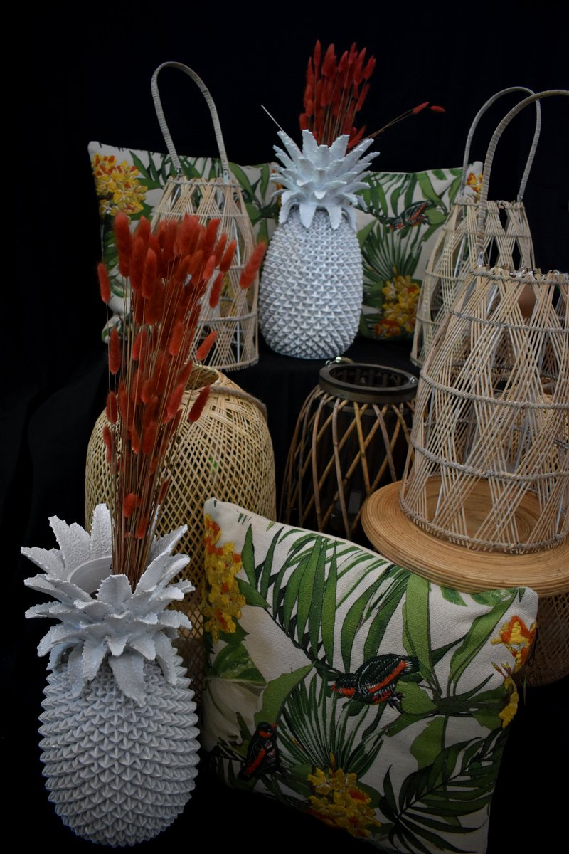 Hand embroidered pillows and lanterns available at Unlimited Earth Care Show Room.

#unlimitedearthcare #showroom #Bridgehampton #justfredericoazevedo #design #indoor #outdoor #summer #pineapple #Hamptonsdecor #bunnytails