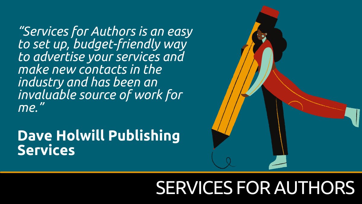 The Empowered Author (@empoweredauthor) on Twitter photo Lovely testimonial from one of our fabulous Services for Authors members, <a href="/daveholwill/">Dave Holwill</a>
Dave is an eagle eyed editor and you can find out more about his services/prices by clicking here: suppliers.theempoweredauthor.com/england/hather⦠Lovely testimonial from one of our fabulous Services for Authors members, <a href="/daveholwill/">Dave Holwill</a>
Dave is an eagle eyed editor and you can find out more about his services/prices by clicking here: suppliers.theempoweredauthor.com/england/hatherā¦
