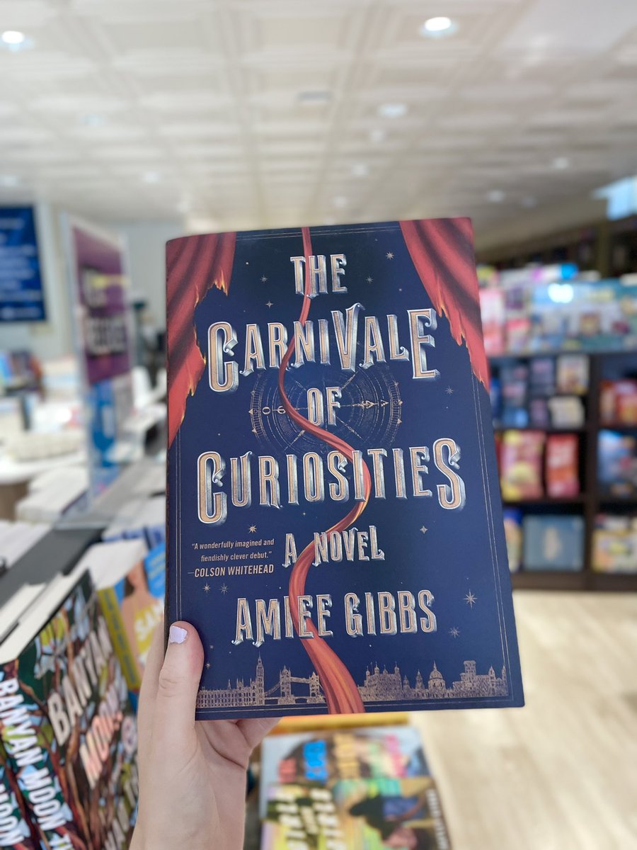 Happy New Release Tuesday! Today we’re excited about The Carnivale of Curiosities by debut author Amiee Gibbs. This is a fantasy novel set in Victorian London about a mysterious traveling carnival and its performers. #books #bethlehempa #moravianuniversity #fantasy