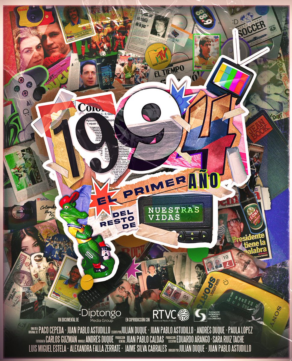 1994: El primer año del resto de nuestras vidas.

<a href="/diptongostudio/">Diptongo Media Group</a>  <a href="/RTVCco/">RTVC Colombia</a>  <a href="/patfilmcolombia/">PatFílmicoColombiano</a>