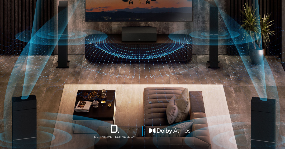 Experience the mind-blowing power of sound with our Dymension™ speakers. Feel the immersive #DolbyAtmos technology as sound waves surround you, creating a 3D audio adventure. Unleash audio awesomeness! Learn more by tapping the link in the first comment #DefinitiveTechnology