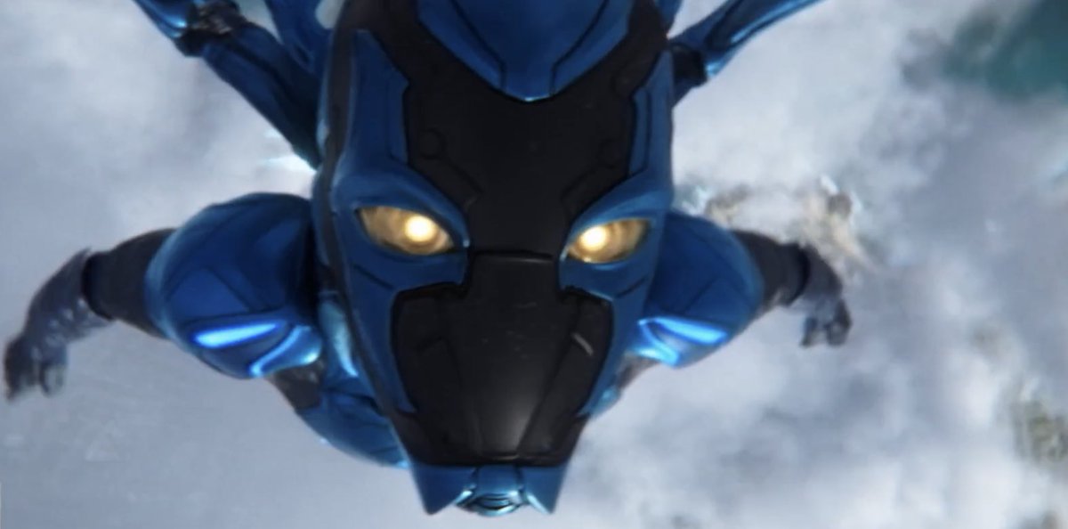 DiscussingFilm's tweet photo. New look at Xolo Maridueña as Blue Beetle.

In theaters on August 18. https://t.co/SvntDos0id