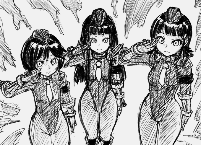 地獄の少女なベガ親衛隊あいちゃん・ゆずき・ミチル
絶対そうならんやろってポジションが堕ちるのたまらんよね 