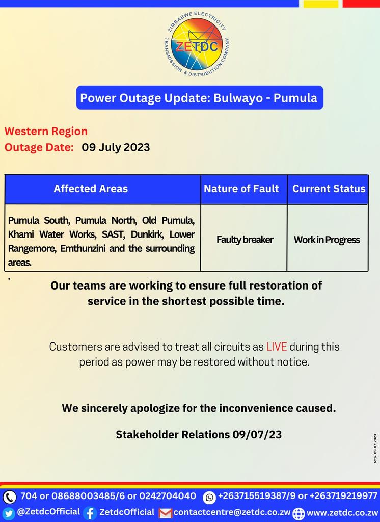5 days without electricity seriously <a href="/ZetdcOfficial/">ZETDC Official</a> <a href="/ZESAHOLDINGS_/">ZESA Holdings</a>  <a href="/nickmangwana/">Nick Mangwana</a>