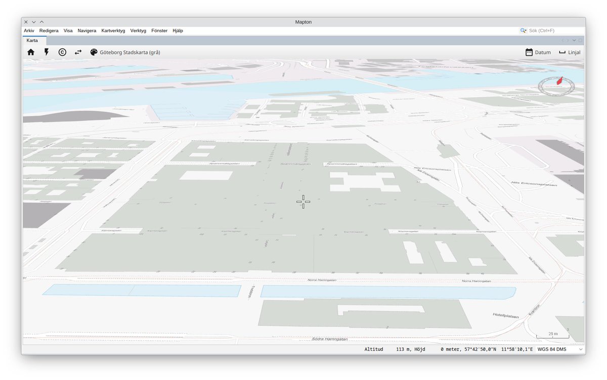 mapton_app's tweet photo. Added city maps from the city of #Gothenburg today.

Thank you #Göteborg 
Got to ❤️ #OpenData #WMS #GIS https://t.co/hoErkTJPIo