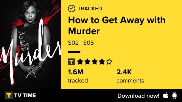 MansireK's tweet photo. I've just watched episode S02 | E05 of How to Get Away with Murder! #HTGAWM  https://t.co/aED6zb3NLe #tvtime https://t.co/uzo2qXrVD7
